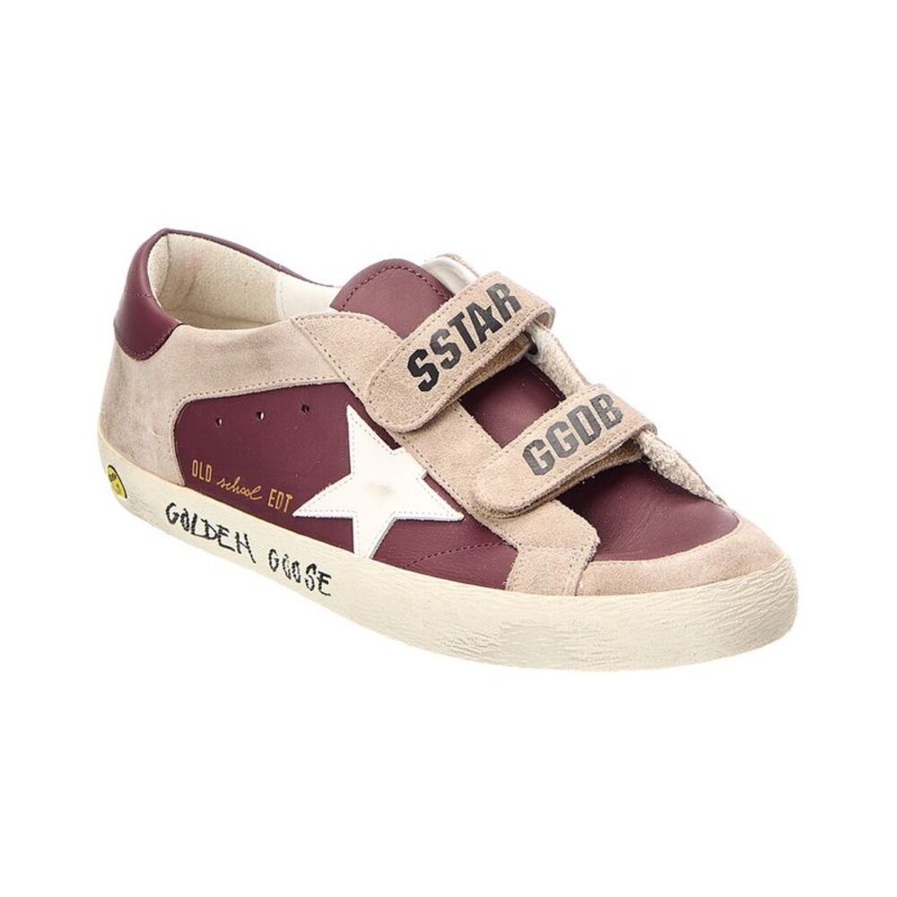 Golden Goose Leather & Suede Sneaker, Red